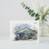 26 : Een bloemist Briefkaart (Staand voorkant)