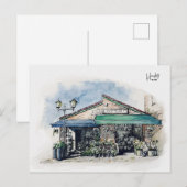 26 : Een bloemist Briefkaart (Voorkant / Achterkant)