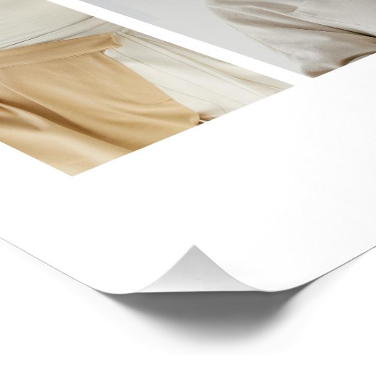 26 Fotocollage Familie Gepersonaliseerd Perfect Poster (Hoek)