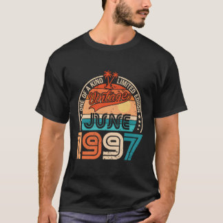 26 Gemaakt in 1997 juni 1997 26th T-shirt