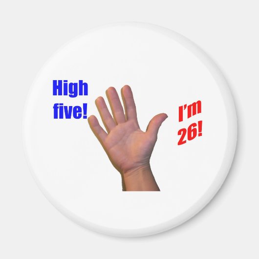 26 High Five! Magneet (Voorkant)