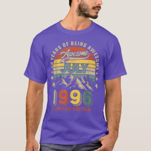 26 jaar Geweldige sinds juli 1996 Vin T-shirt