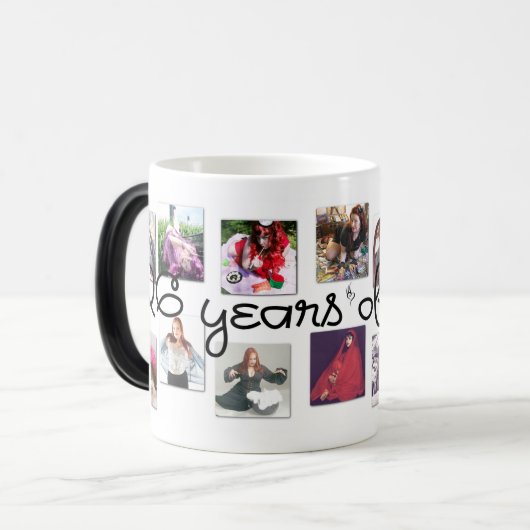 26 jaar Mok honing (Voorkant links)