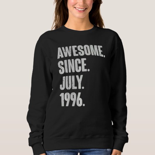 26 jaar oud 26 jaar Geweldige sinds juli 1999 Trui (Voorkant)