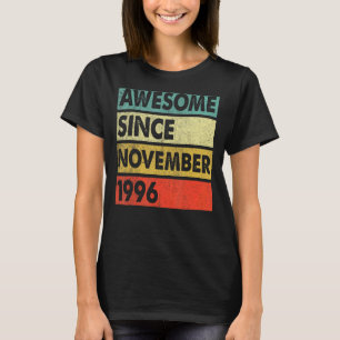 26 jaar oud Geweldige sinds november 1996 26e milj T-shirt