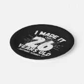 26 Jaar Oud Sarcastisch Meme Grappig 26e Verjaarda Papieren Bordje (Gekanteld)