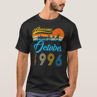 26 jaar oude dag Geweldige sinds september 1996 26 T-shirt