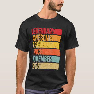 26 jaar oude legendarische epic Geweldige sinds no T-shirt