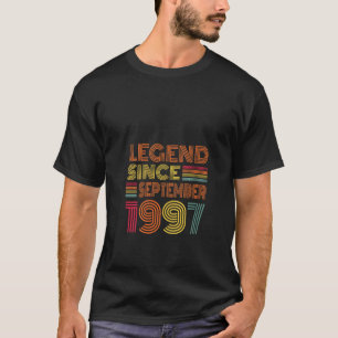 26 jaar oude legende sinds september 1997 26e gebo t-shirt