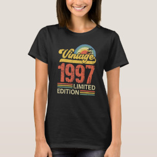 26 jaar oude Vintage 1997 26e verjaardag T-shirt
