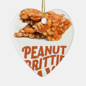 26 januari - Peanut Brittle Day Keramisch Ornament (Rechts)