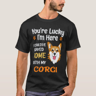 26 Jij Bent Gelukkig Corgi T-shirt