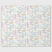 26 juli, cadeaupapier voor cadeautjes (Vlak)