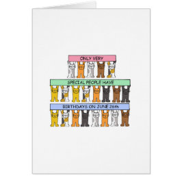 26 juni Cartoon Katten