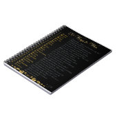 26 manieren om te winnen Journal - onderste goud Notitieboek (Linkerzijde)