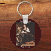 26 nov. Catherine of Alexandrië Sleutelhanger (Voorkant)