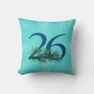 26 Pauwenveer Jubileum Elegant Kussen