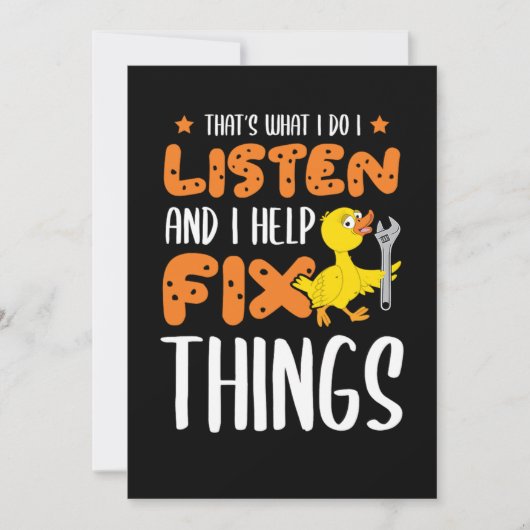 26.Rubber duck for a Duck Lovers Save The Date (Voorkant)