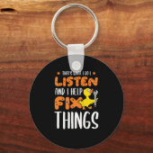 26.Rubbereend voor eenden met eend Sleutelhanger (Voorkant)