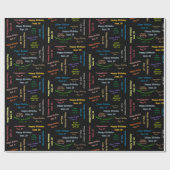 26 september, cadeaupapier voor cadeautjes (Vlak)