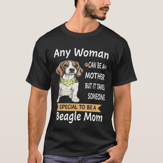 26 Speciaal Om Een Beagle Moeder Te Zijn Beagle T-shirt (Voorkant)
