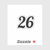 26 STICKER (Vel)