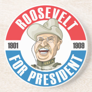 #26 Theodore Roosevelt Campaign Onderzetter