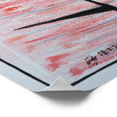 26/ Trots vrouw Poster (Hoek)