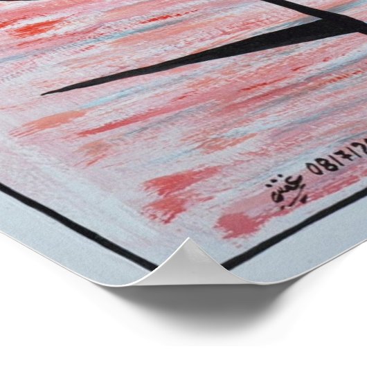 26/ Trots vrouw Poster (Hoek)