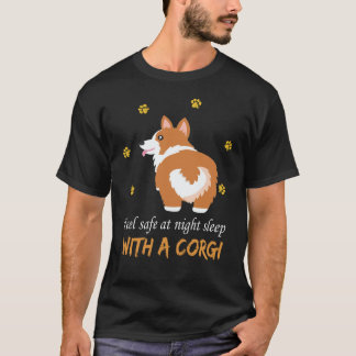 26 Voel je veilig 's nachts Slaap met een Corgi T-shirt