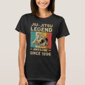26 Years Old BJJ Jiu Jitsu Legend Awesome Since 19 T-shirt (Voorkant)