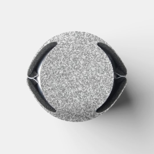 26 Zilveren Glitter Print Glimmer Sparkles Blikjeskoeler (Bodem)