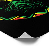 26 Zwarte geschiedenis Maand Afrikaanse Pride Appa Poster (Hoek)