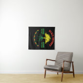 26 Zwarte geschiedenis Maand Afrikaanse Pride Appa Wandkleed (In Situ (horizontaal))