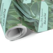 26e bruiloft Jubileum Jade Cadeaupapier (Rol Hoek)