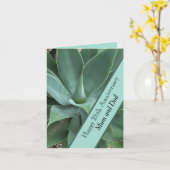 26e bruiloft Jubileum Jade Kaart (Gele Bloem)