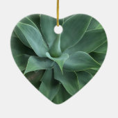 26e bruiloft Jubileum Jade Keramisch Ornament (Achterkant)