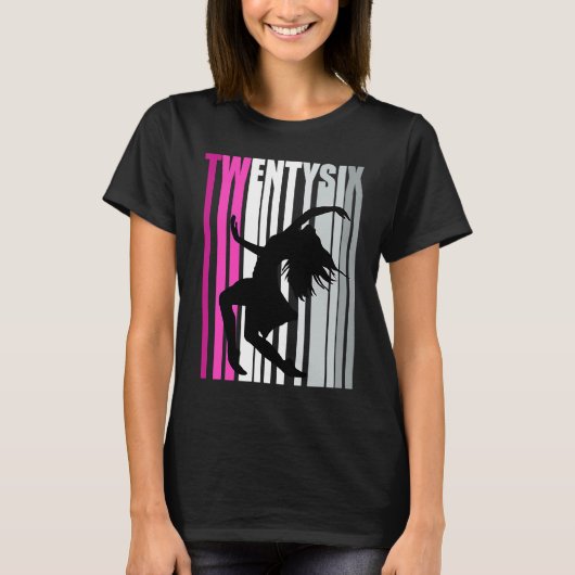 26e dansdag danseres koningin Modern Dan T-shirt (Voorkant)