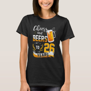 26e geboortelaag tot 26 jaar, geboren in t-shirt