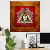 26e graad: Prins van Barmhartigheid Poster (Thuiskantoor)