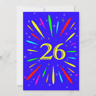 26e Uitnodiging op zaterdag