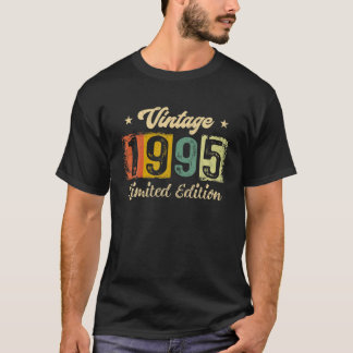 26e verjaardag  1995 beperkte editie 26 jaar t-shirt