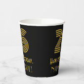 26e verjaardag: Art Deco Geïnspireerde look "26" e Papieren Bekers (Links)