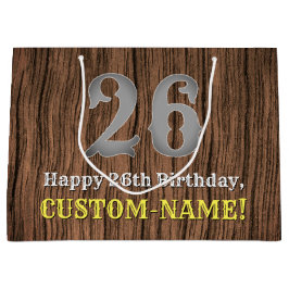 26e verjaardag: Country Western geïnspireerd uiter Groot Cadeauzakje