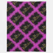 26e verjaardag fleece deken (Voorkant)