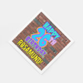 26e verjaardag ~ Fun, geïnspireerd door Urban Graf Servet (Hoek)