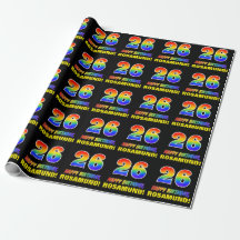 26e Verjaardag: Moedig, Leuk, Eenvoudig, Regenboog