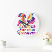 26e verjaardag Tie Dye 26 jaar geboortedag  Grote Klok (Huis)