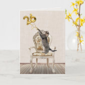 26e verjaardag van de ballonnen en de kat van de t kaart (Gele Bloem)