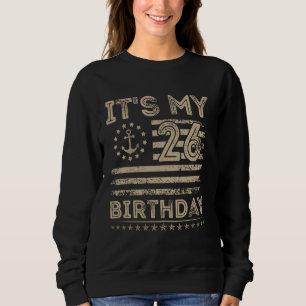 26e Verjaardag Zeiler American Nautical Sailing BD Trui